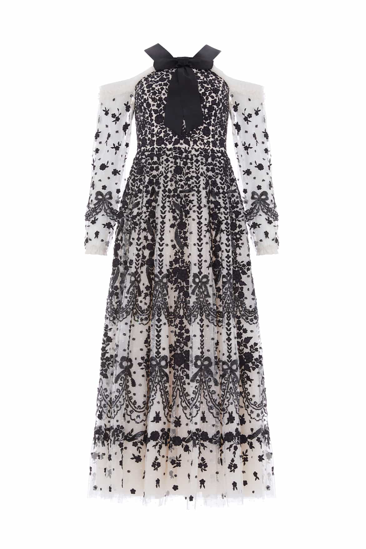 Adeline Off-Shoulder Ankle Gown - Image 3