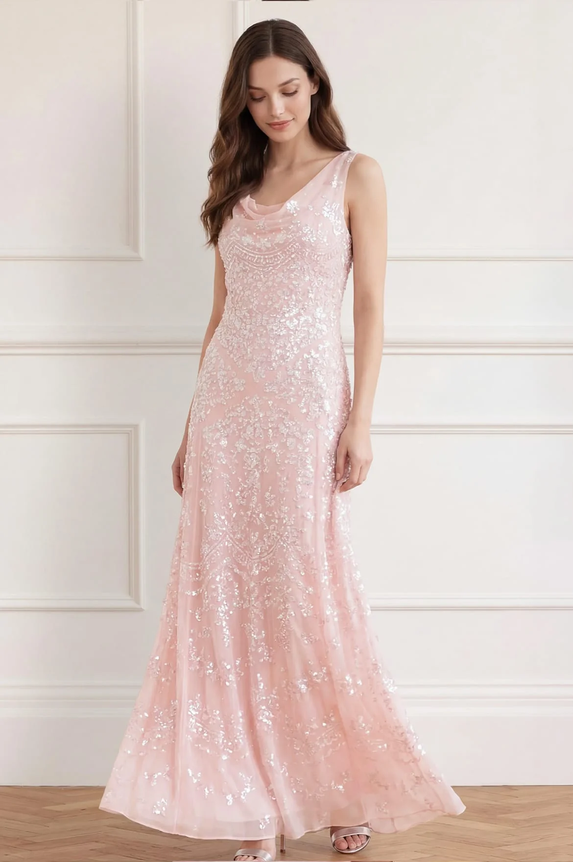 Freya Georgette Gown - Image 3