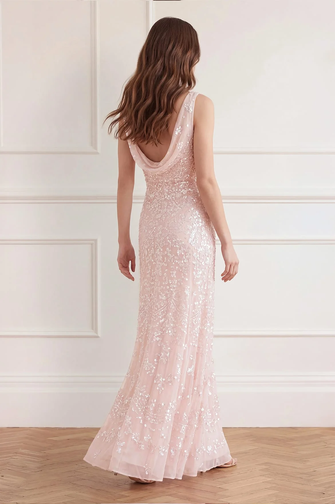 Freya Georgette Gown - Image 6