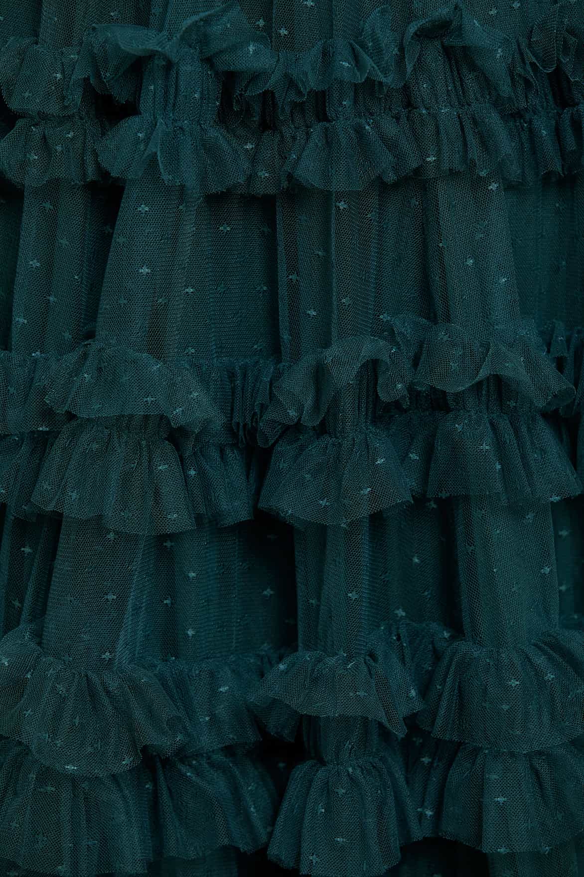 Lisette Ruffle Off Shoulder Gown - Image 6