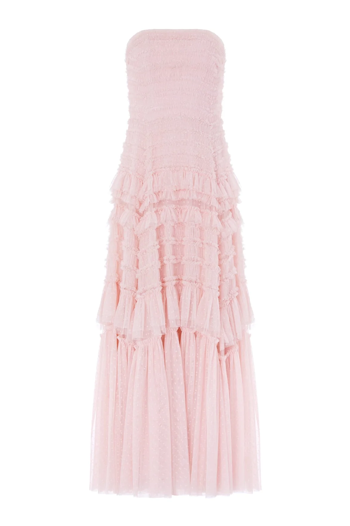 Valentine Ruffle Strapless Gown - Image 2